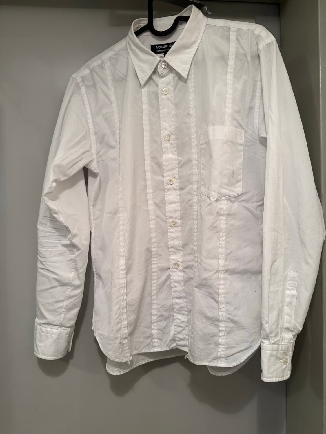 꼼데가르송 옴므 듀스 디테일 셔츠 상품이미지1