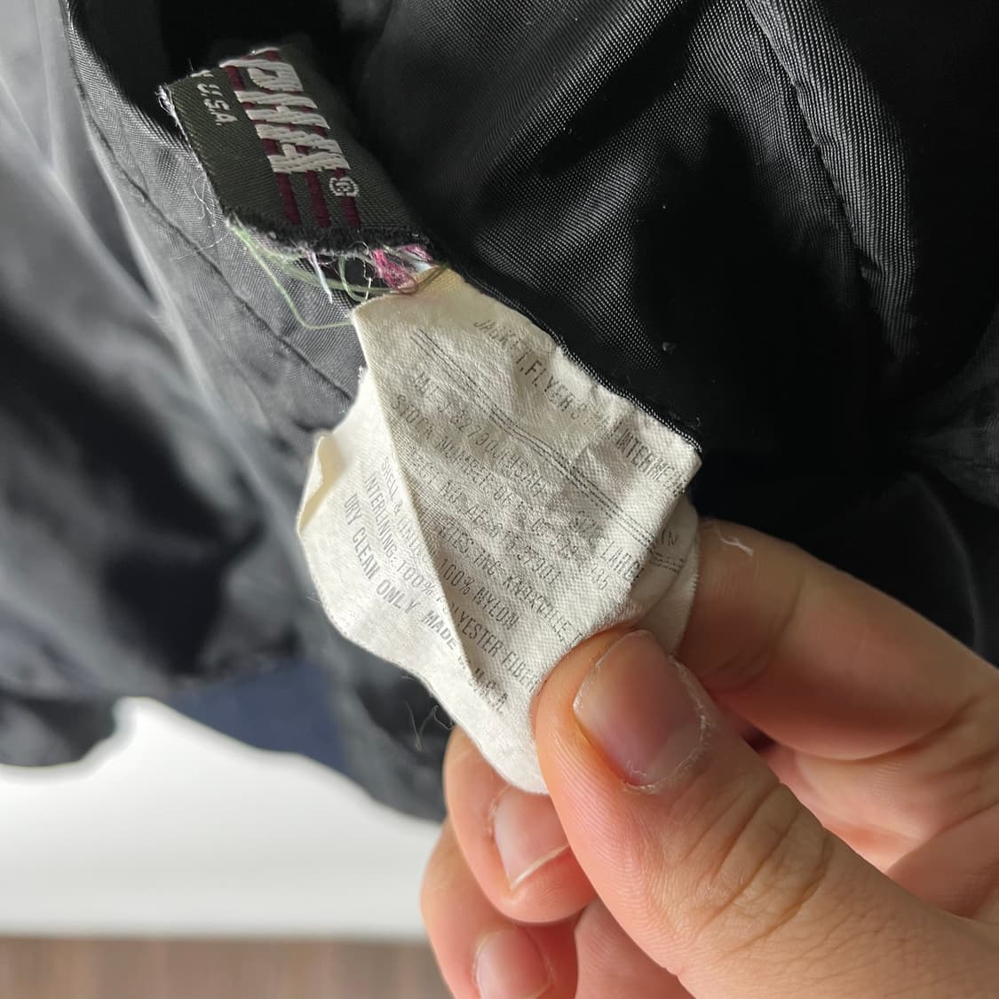 [Alpha] 00's 알파인더스트리 Made-USA MA-1 상품이미지5