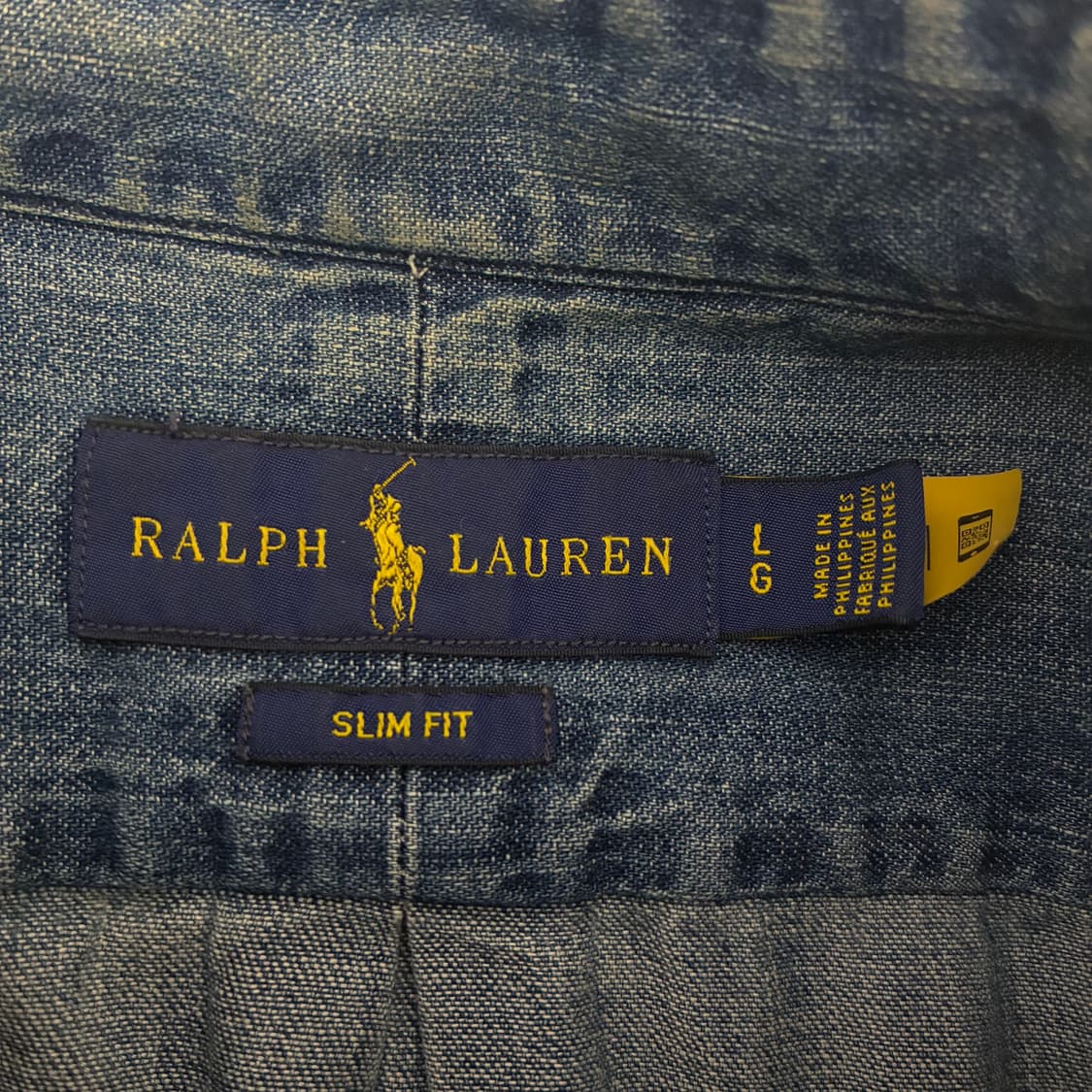 Polo  폴로 랄프로렌 자수 코튼 데님 셔츠 상품이미지4