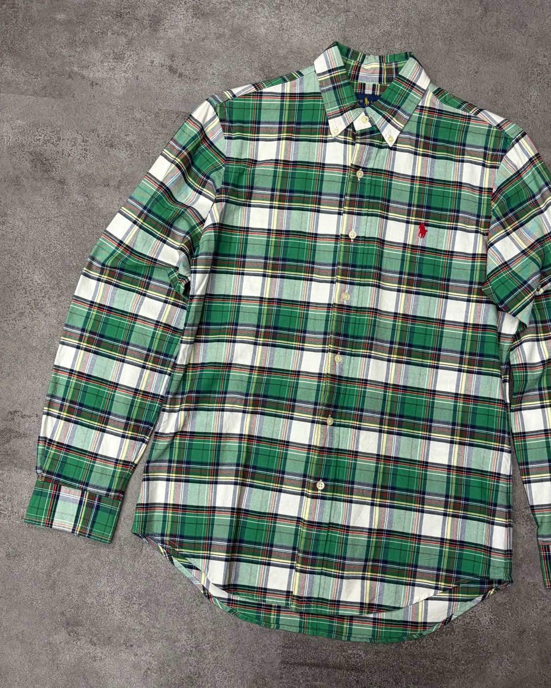 폴로 랄프로렌 헤비코튼 체크셔츠 상품이미지4