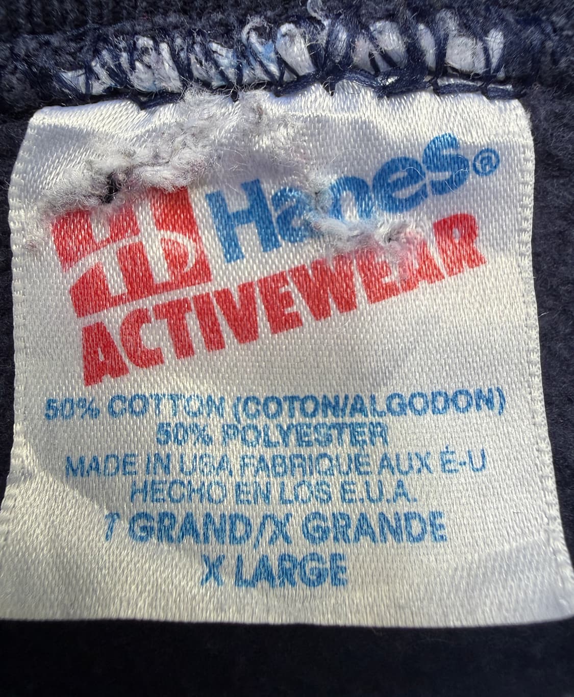 USA🇺🇸 90s hanes 스웻셔츠 L 상품이미지3