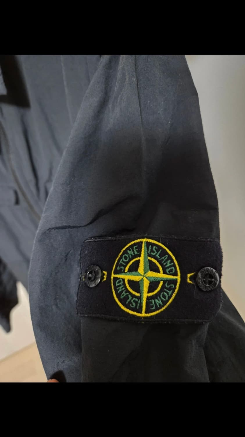 스톤아일랜드 블랙 오버셔츠 105 상품이미지2