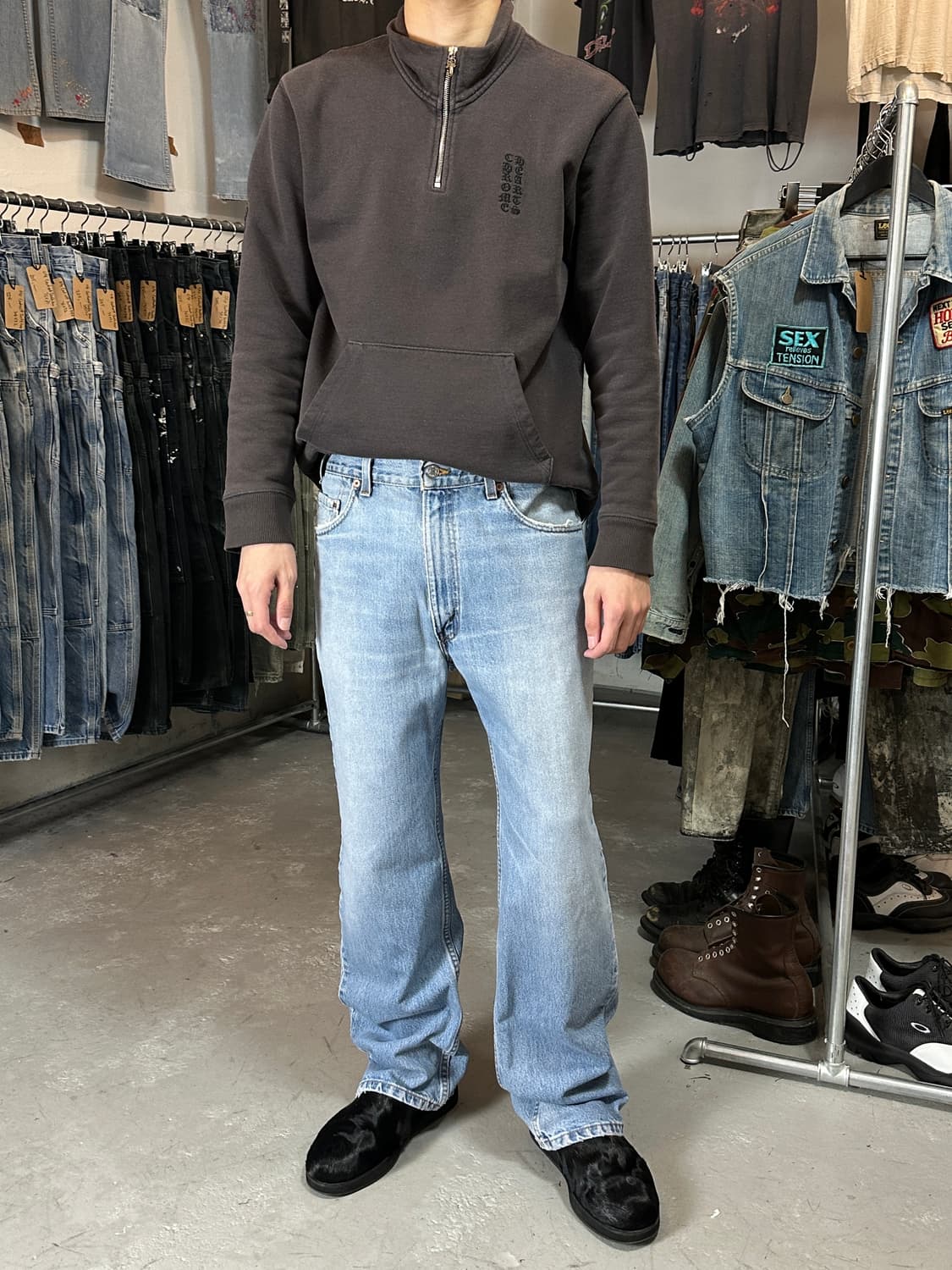 90's USA Made 빈티지 리바이스 517 부츠컷 상품이미지4