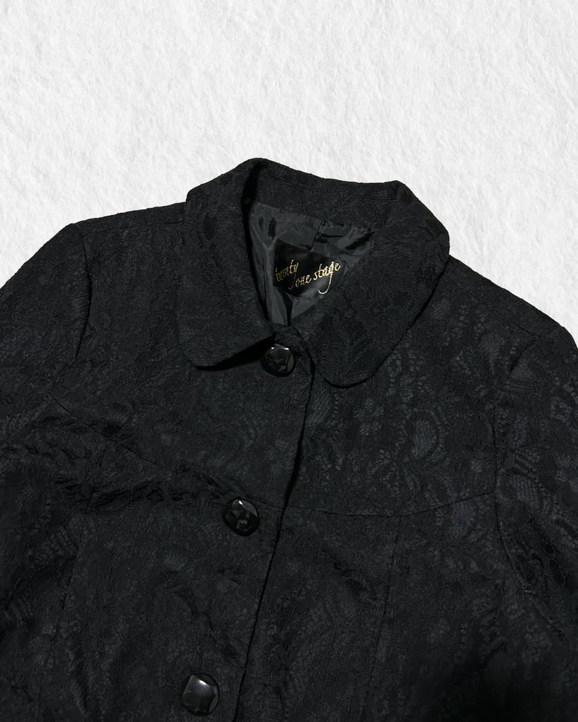 빈티지 오리엔탈 패턴 롱코트 상품이미지2