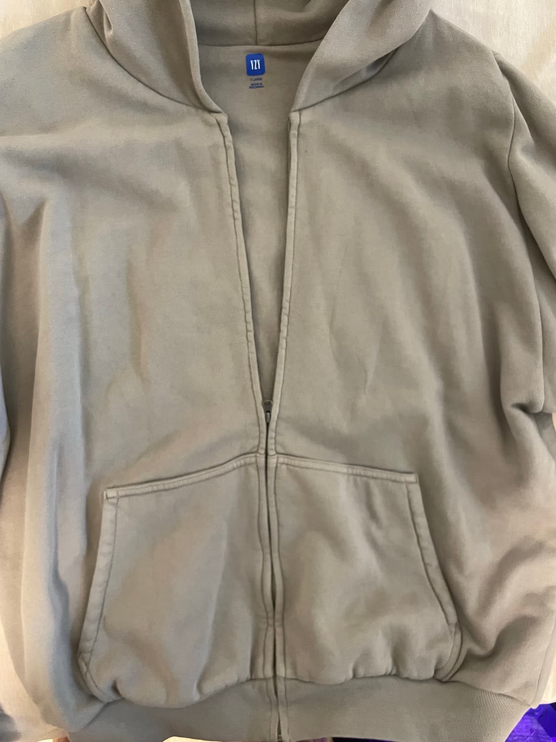 YEEZY GAP 후드집업 그레이 XL 상품이미지2