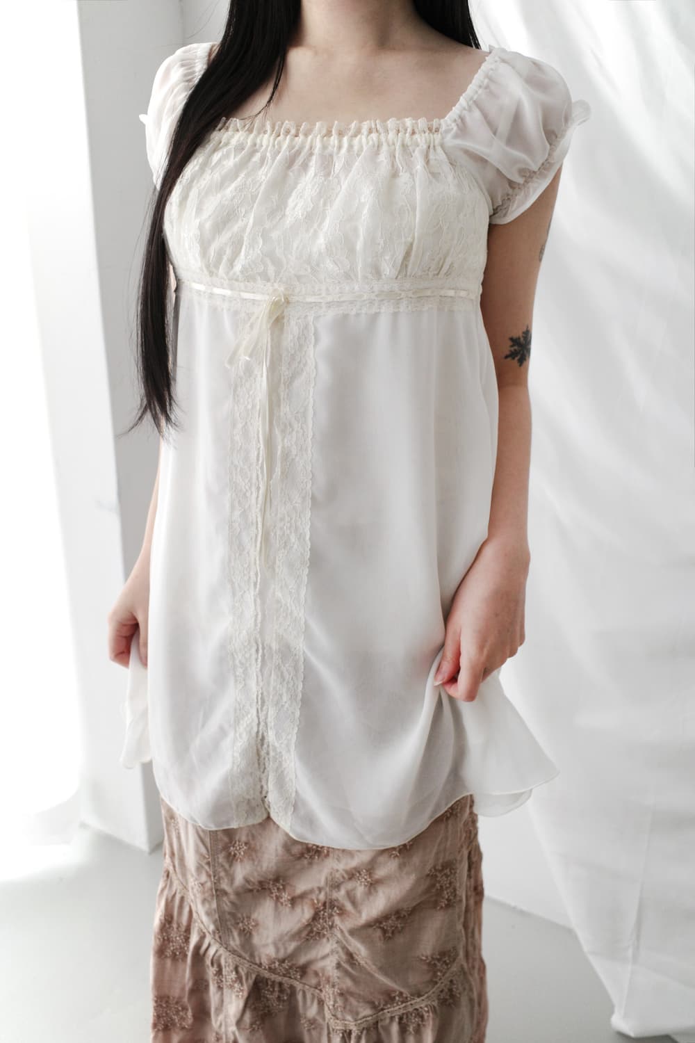 lace blouse  상품이미지7