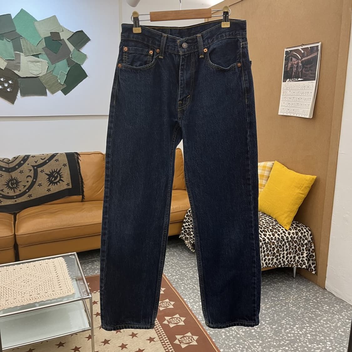 리바이스 555 96 모던시크 캐주얼 진청 데님팬츠 28인치 C10319 상품이미지3