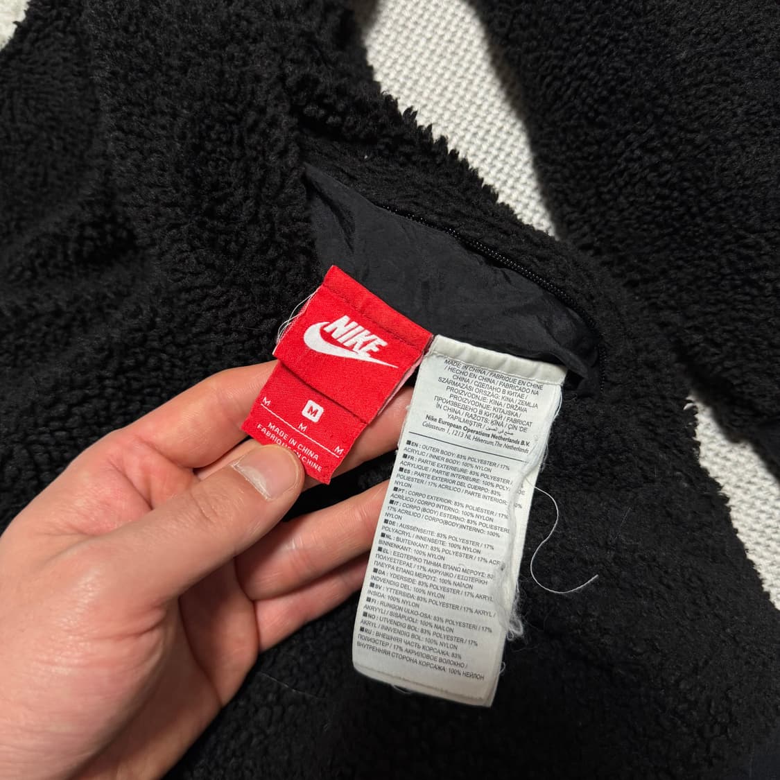 나이키 빅스우시 리버시블 플리스 자켓 상품이미지5