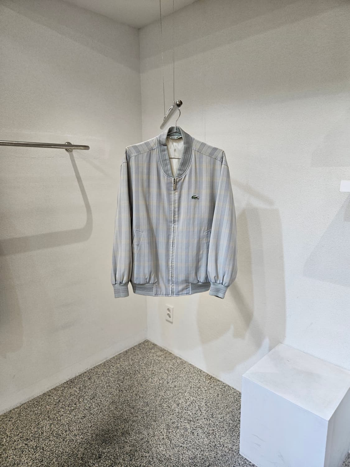 라코스테 스트라이프 블루종 자켓 상품이미지1