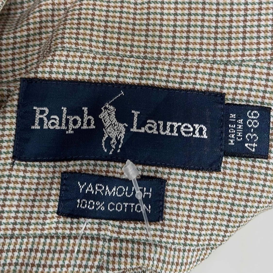 폴로 랄프로렌 야무스 깅엄체크 셔츠 상품이미지4