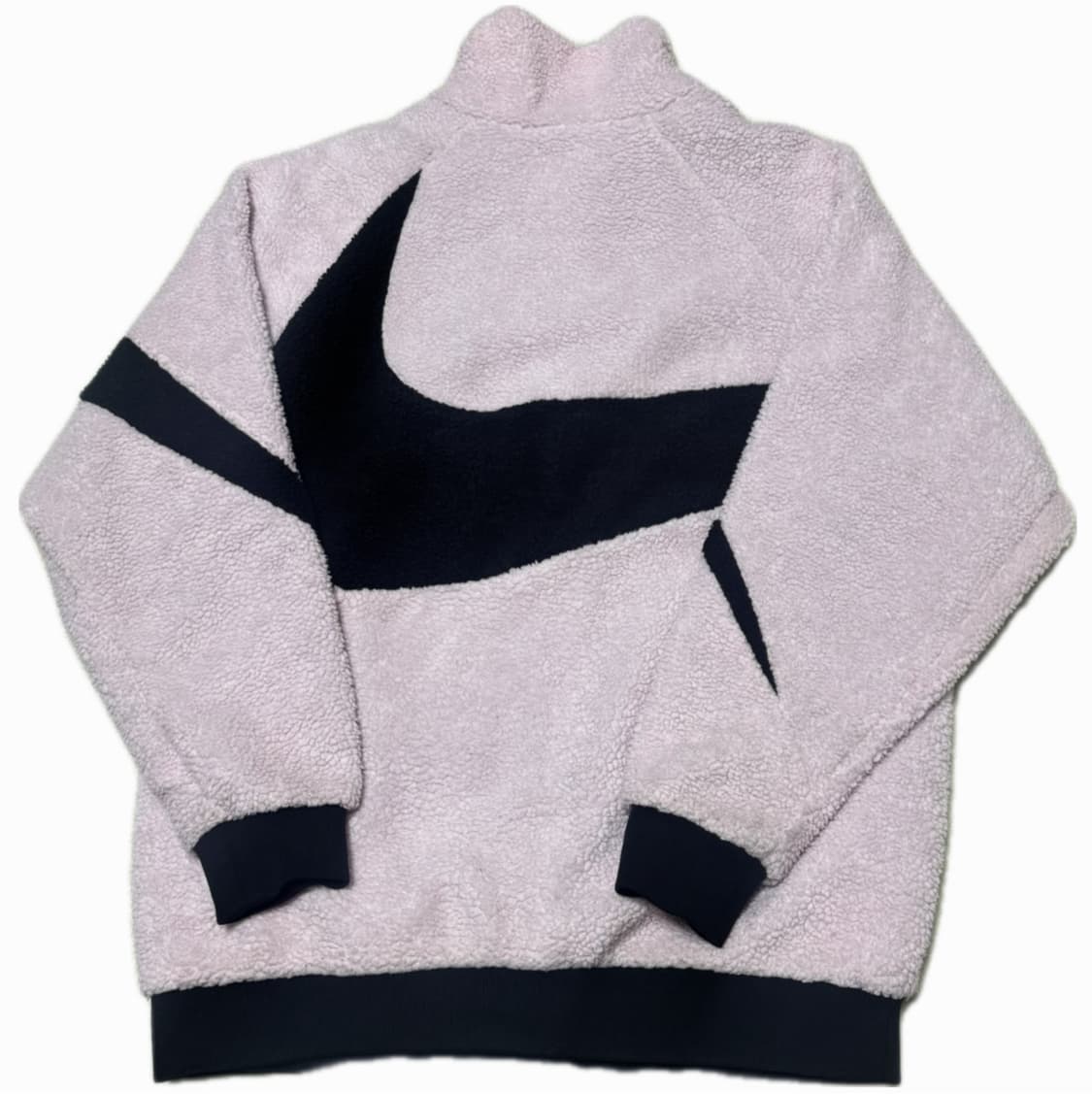 나이키 블랙핑크 핑검 리버시블 투웨이 후리스 뽀글이 상품이미지5