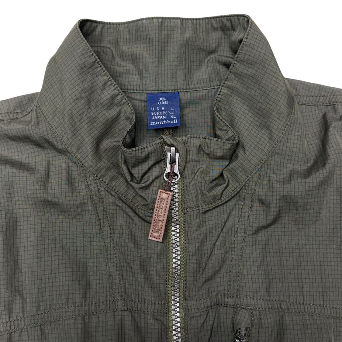 [XL] 몽벨 카키 경량 베스트 상품이미지5