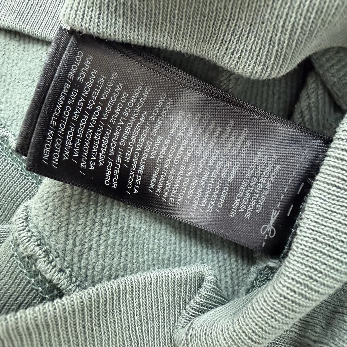 RRL 더블알엘 가먼트 다잉 플리스 후드티 그린 상품이미지4