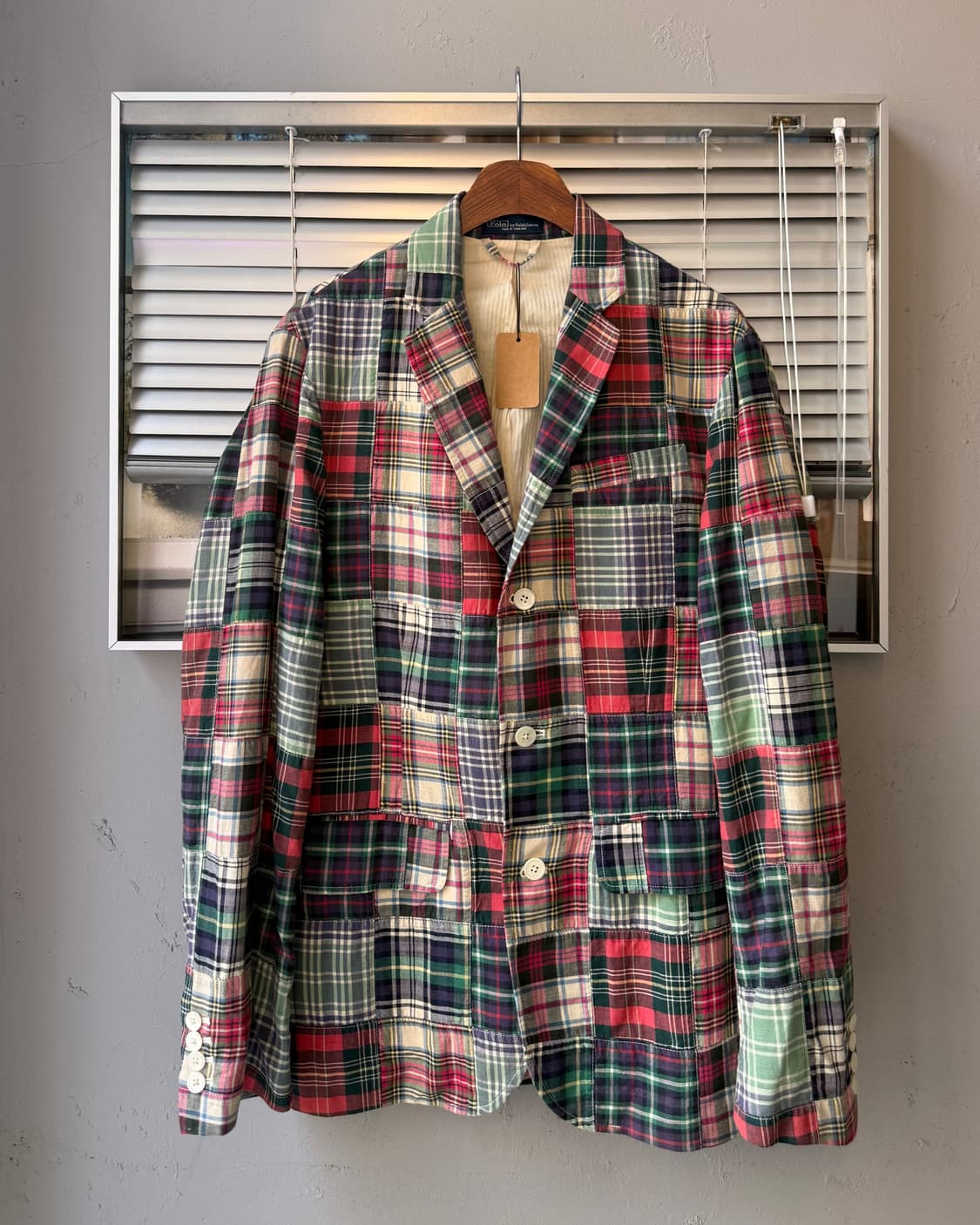 Polo Ralph Lauren madras check patchwork 상품이미지1
