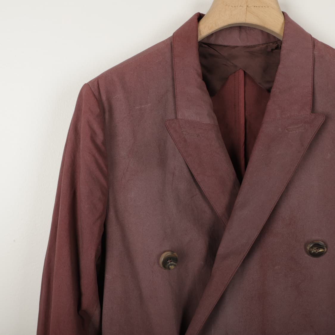 50 / Rick Owens 릭오웬스 런웨이 워싱 코튼 코트 상품이미지3