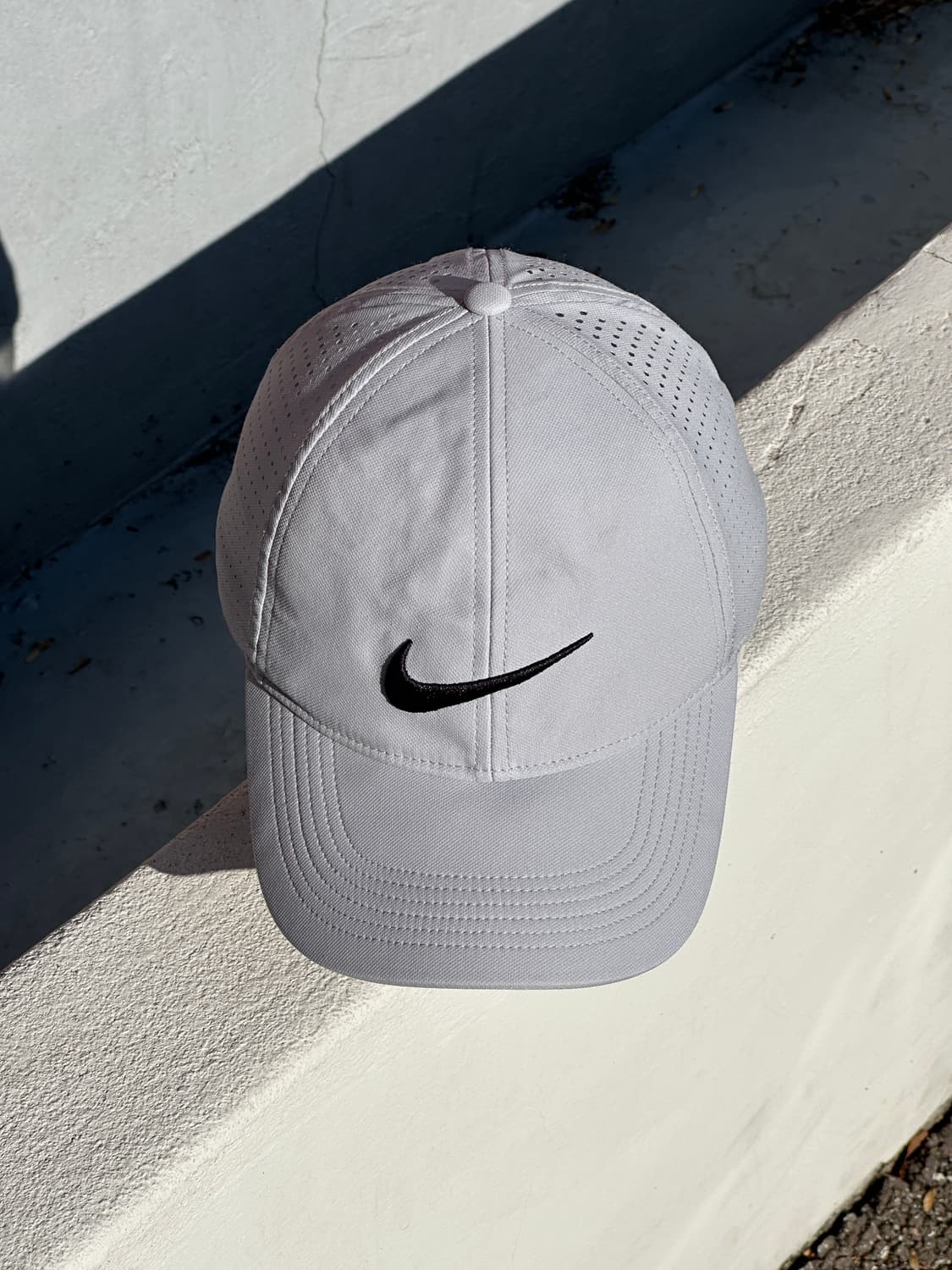 [F] 나이키 로고 그레이 경량 볼캡 모자 상품이미지1