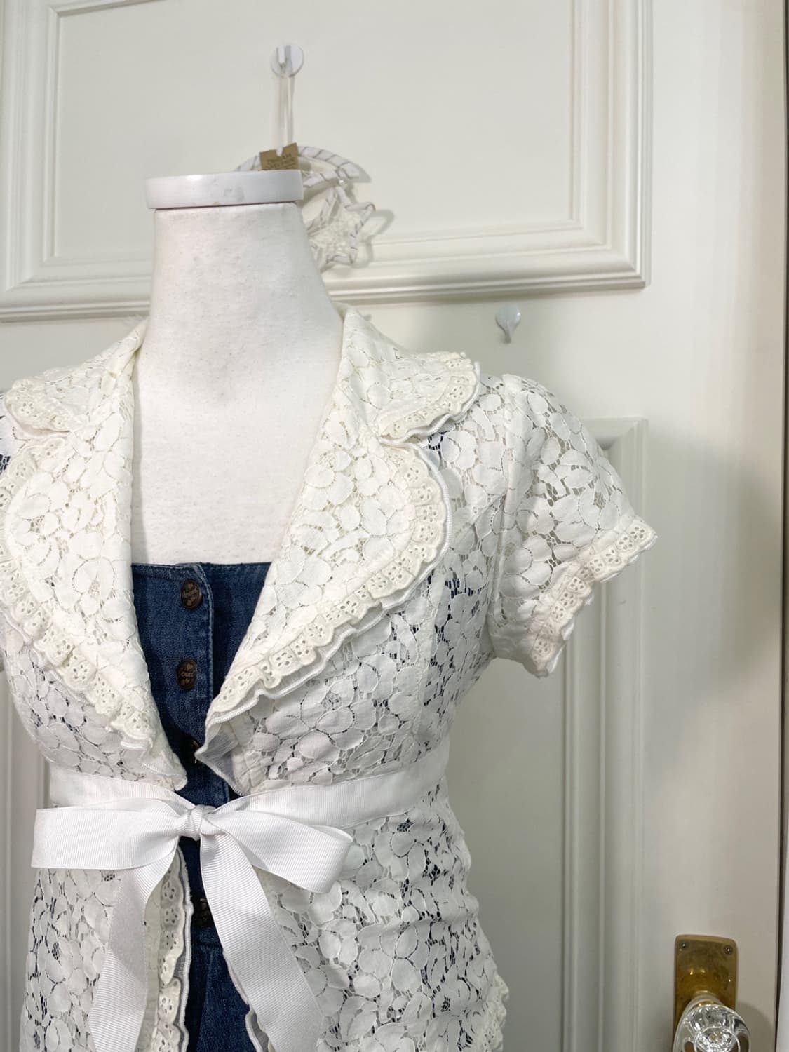 ivory lace summer bolero 상품이미지7