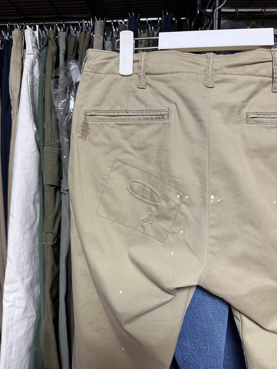 (1회착) 폴로 랄프로렌 릴렉스드핏 패치워크 치노 30x30 상품이미지5