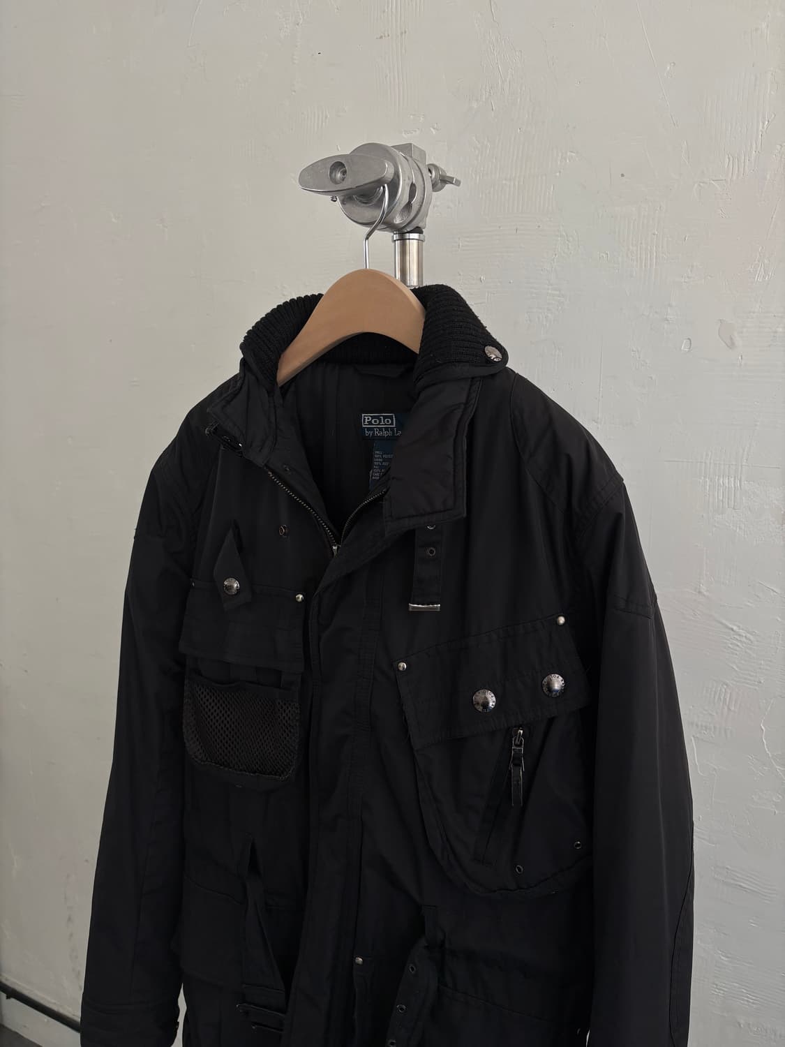 Polo Ralph Lauren 폴로 랄프로렌 블랙 유틸리티 바이커 자켓 상품이미지2