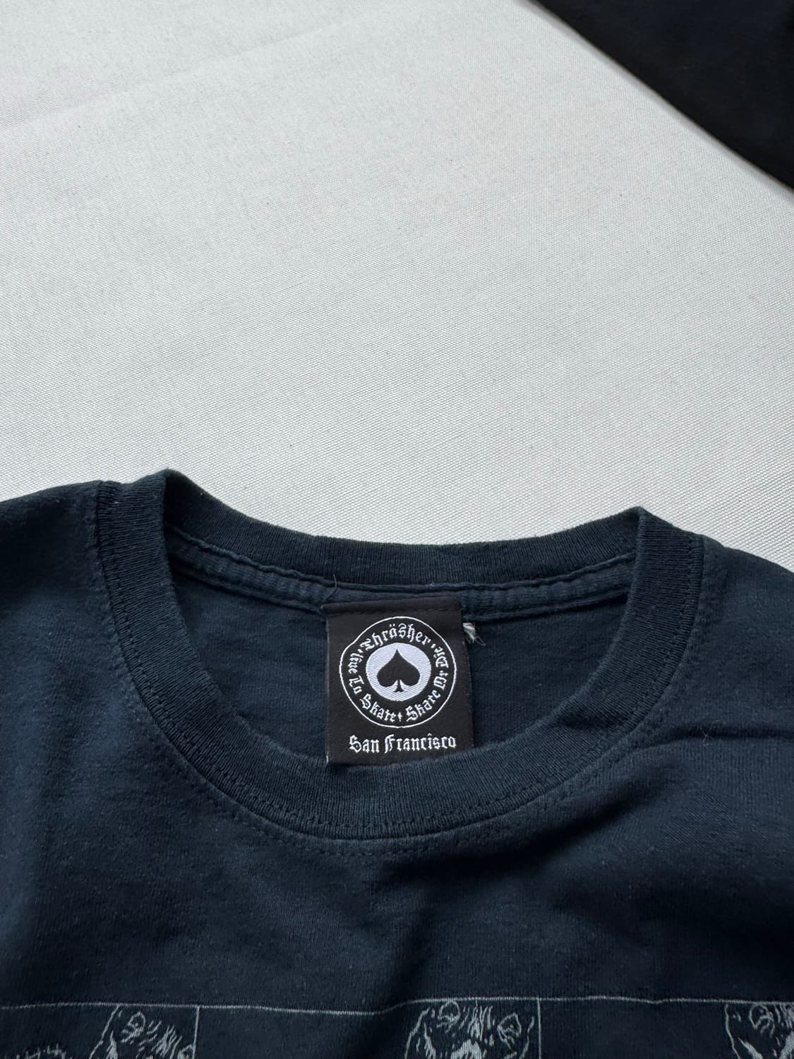 thrasher 트레셔 넥페이스 프린팅 반팔 상품이미지6