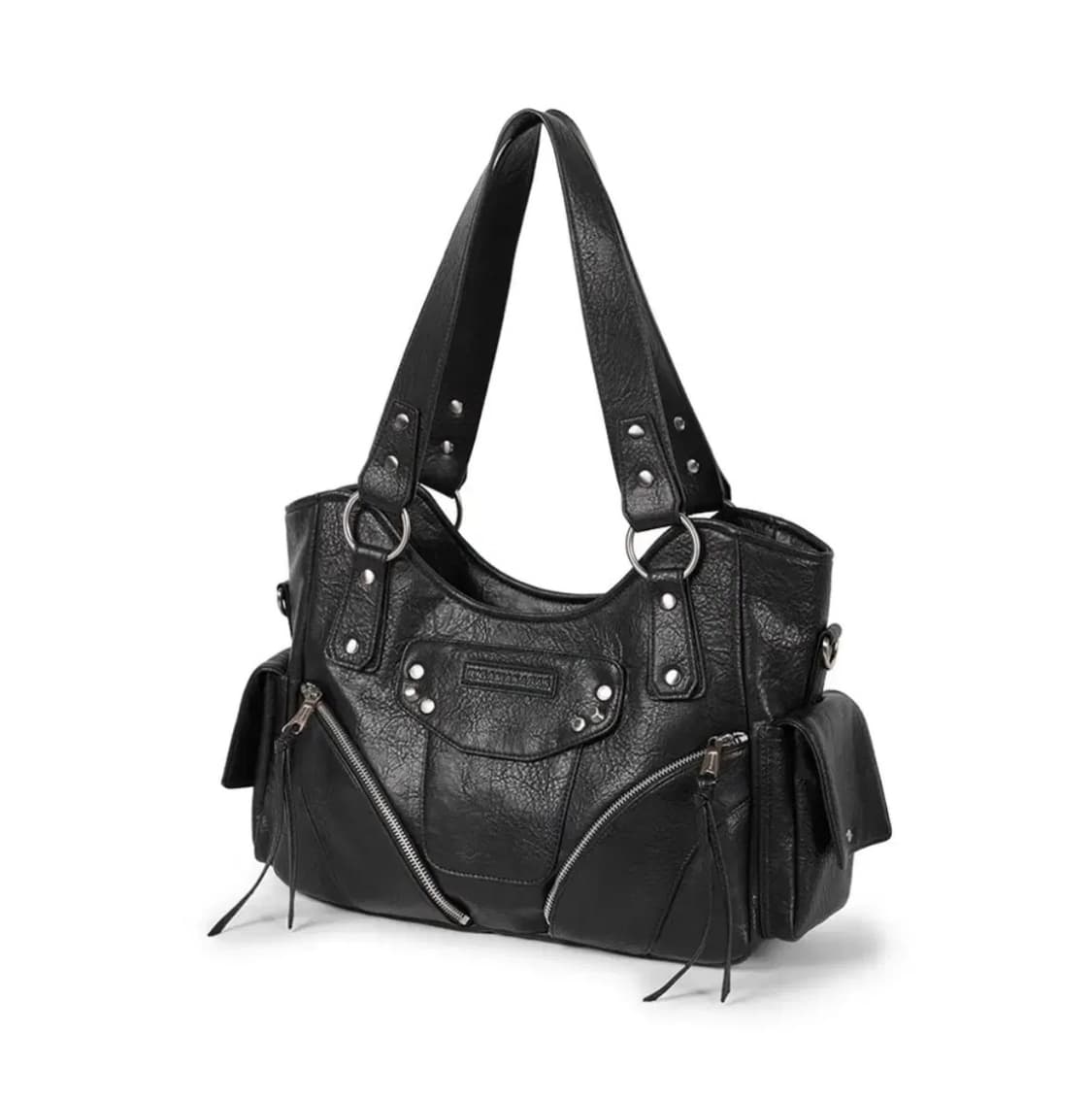 이우가마카라스 스터드 레더 숄더백 상품이미지1