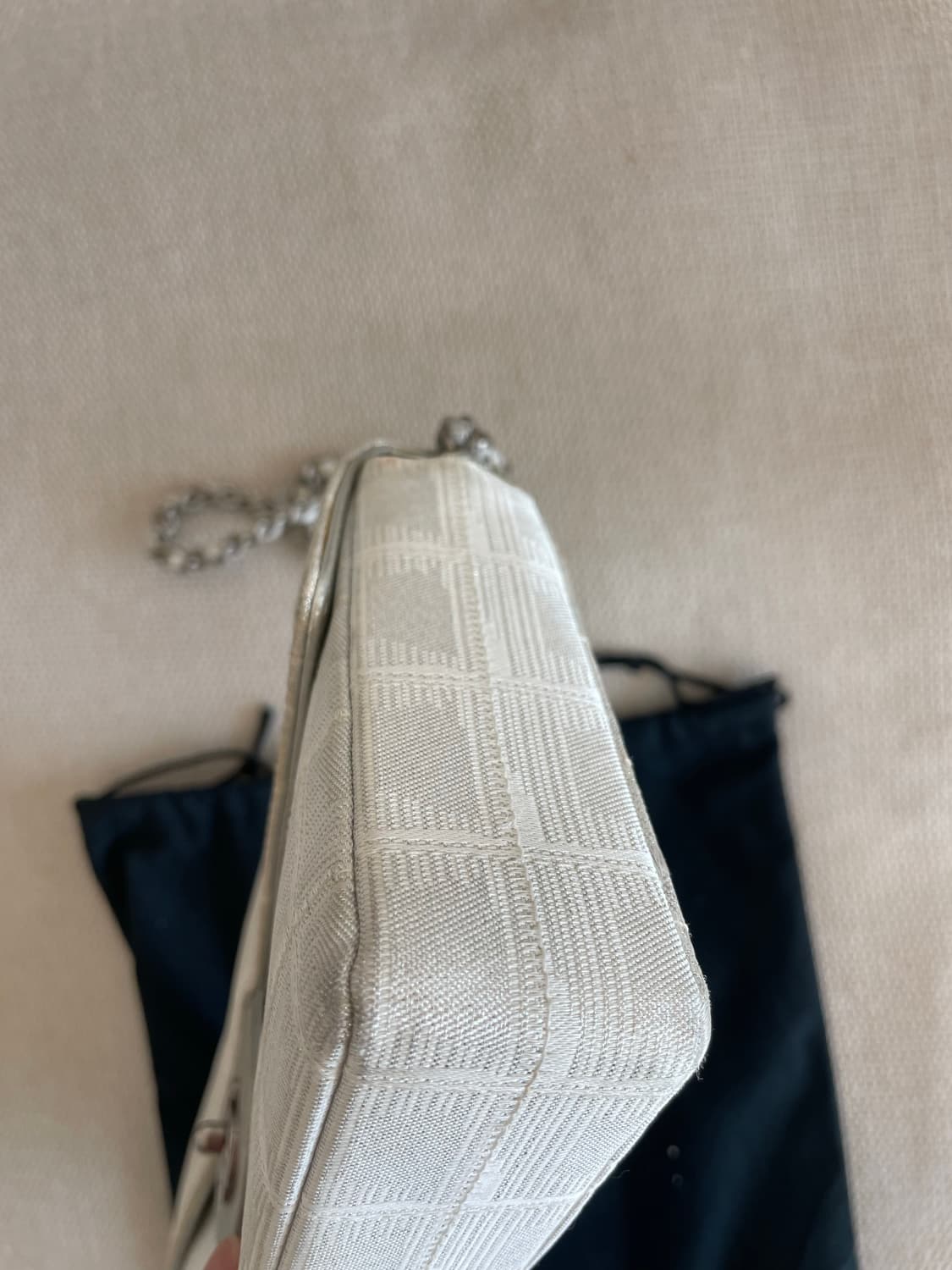 (정품) 샤넬 트래블라인 초콜릿 바 숄더백 상품이미지4