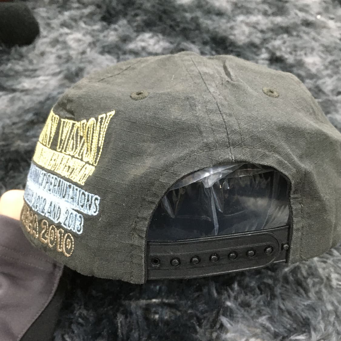 투티/0359 thisisneverthat 디네댓 카키 빈티지 모자Y2K 상품이미지5