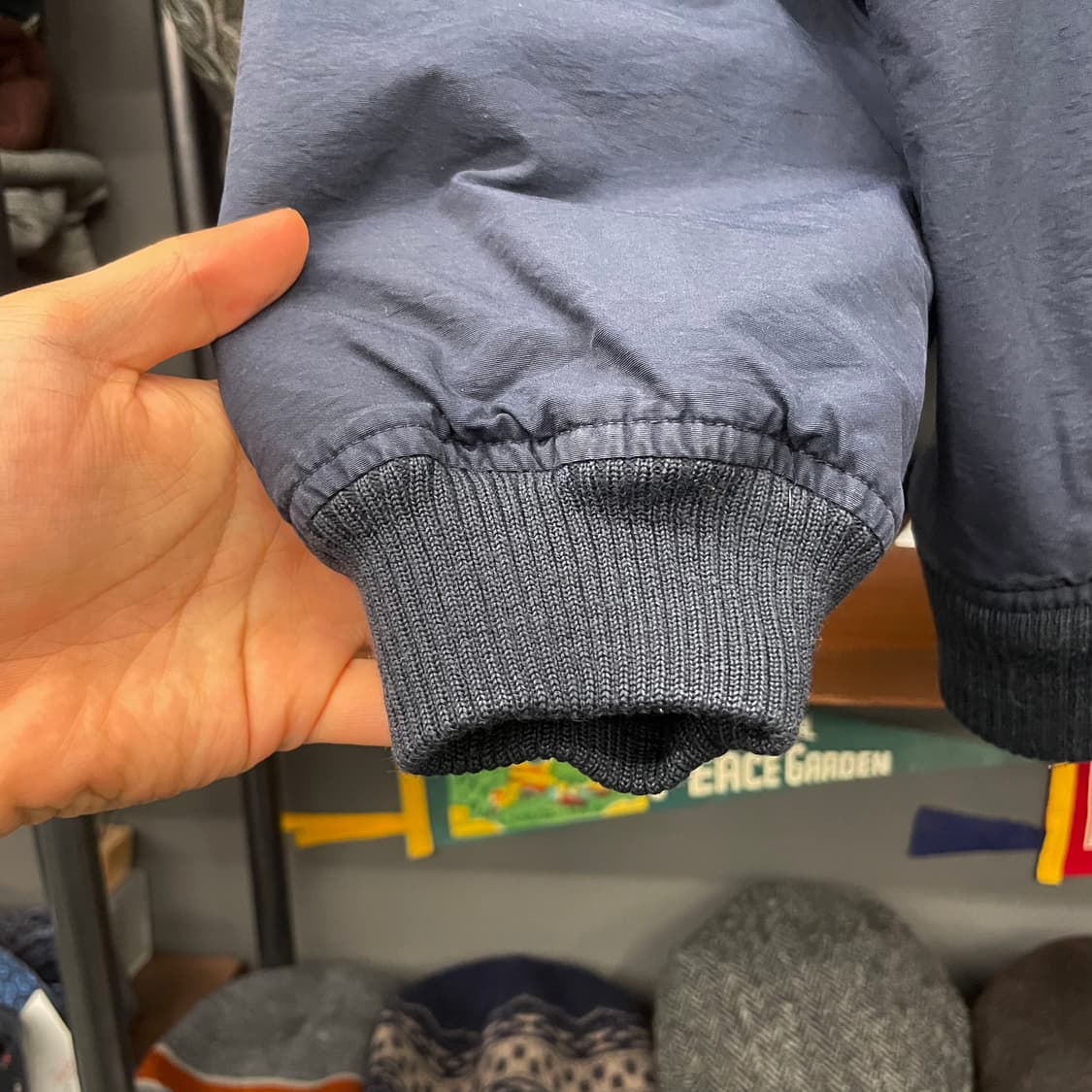 90s 폴로 랄프로렌 폴리쉘 블루종 자켓 컨트리 상품이미지7