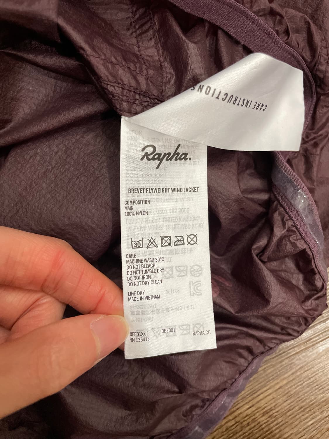 라파 Rapha 브레베 플라이웨이트 윈드 재킷 상품이미지8