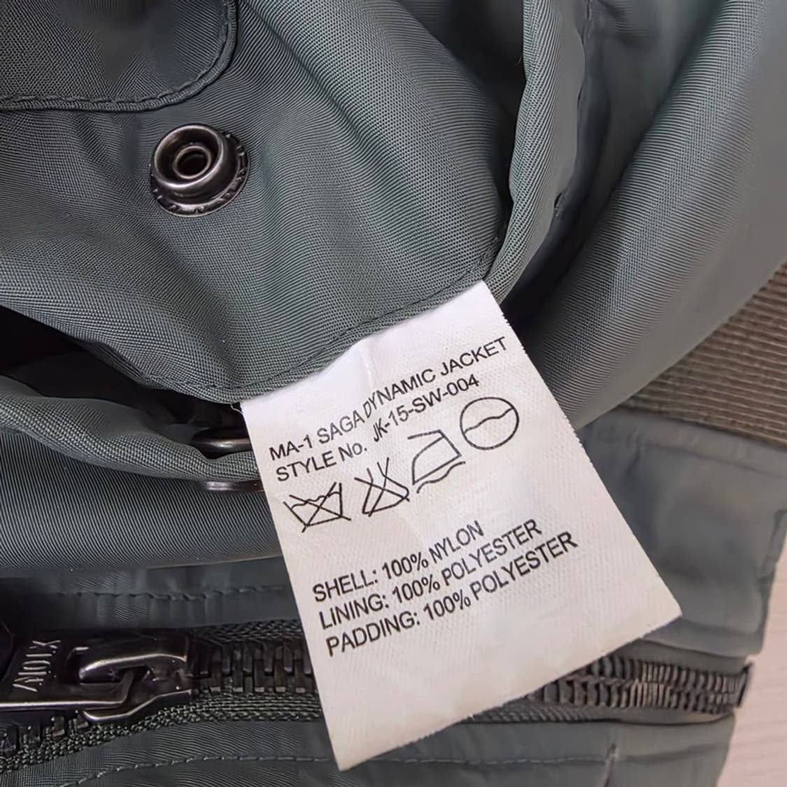 XTONZ Flight Tigers MA1 항공자켓 XS 상품이미지6