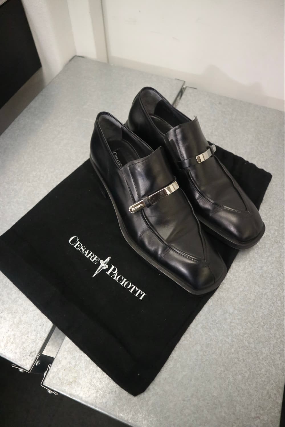 Cesare Paciotti leather lofers 상품이미지1