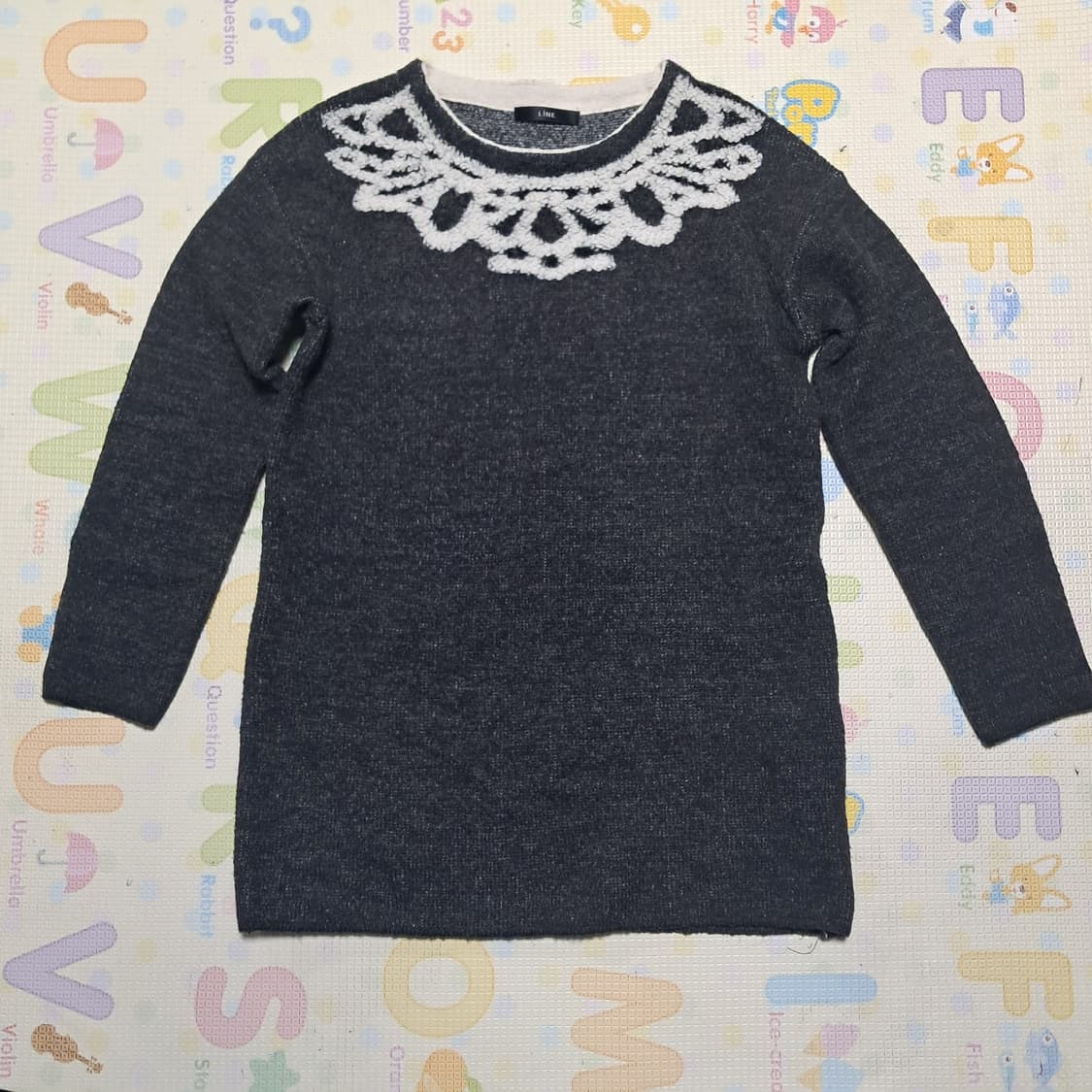 라인 니트 FREE(66~77추천) 상품이미지4