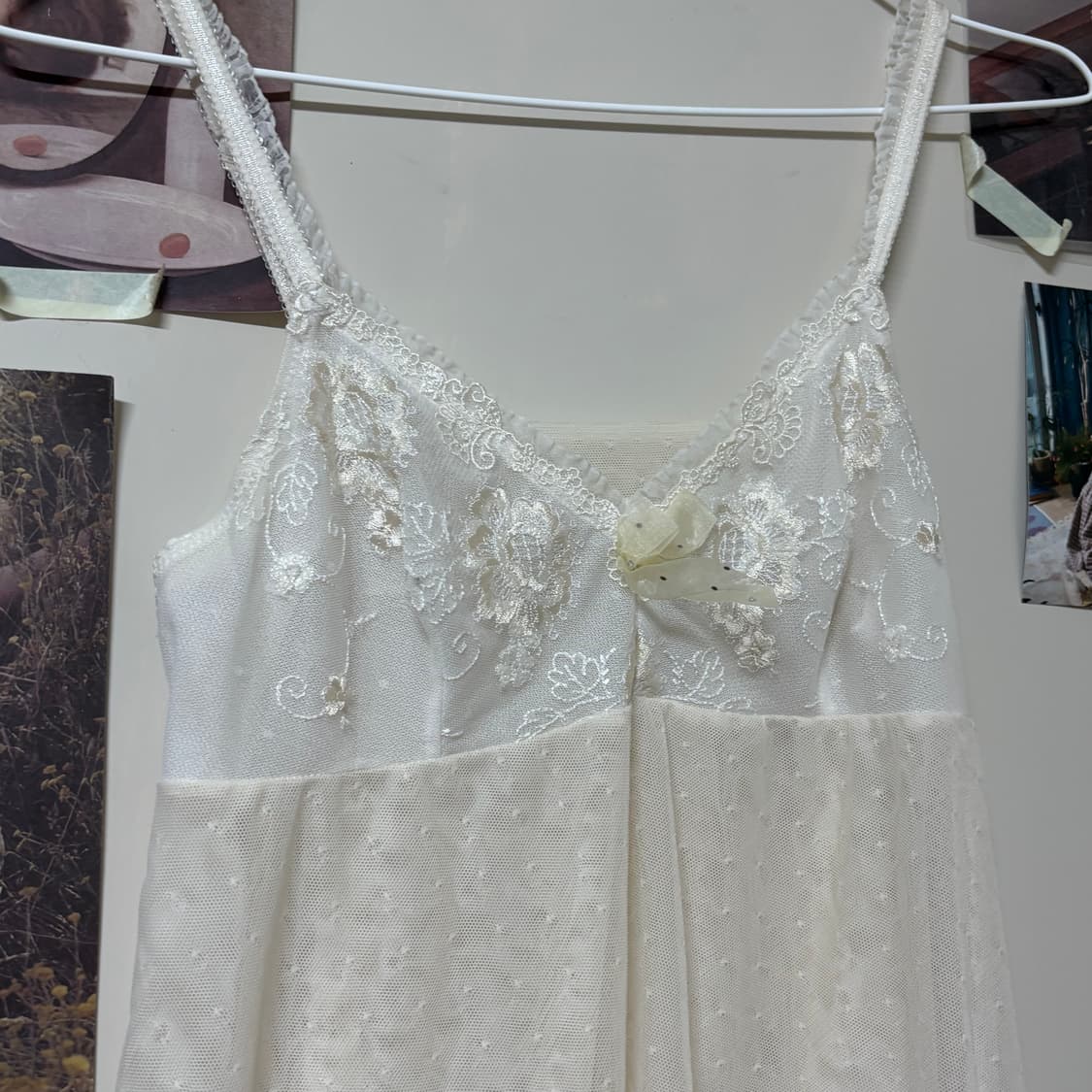 빈티지 아이보리 슬리브리스 상품이미지2