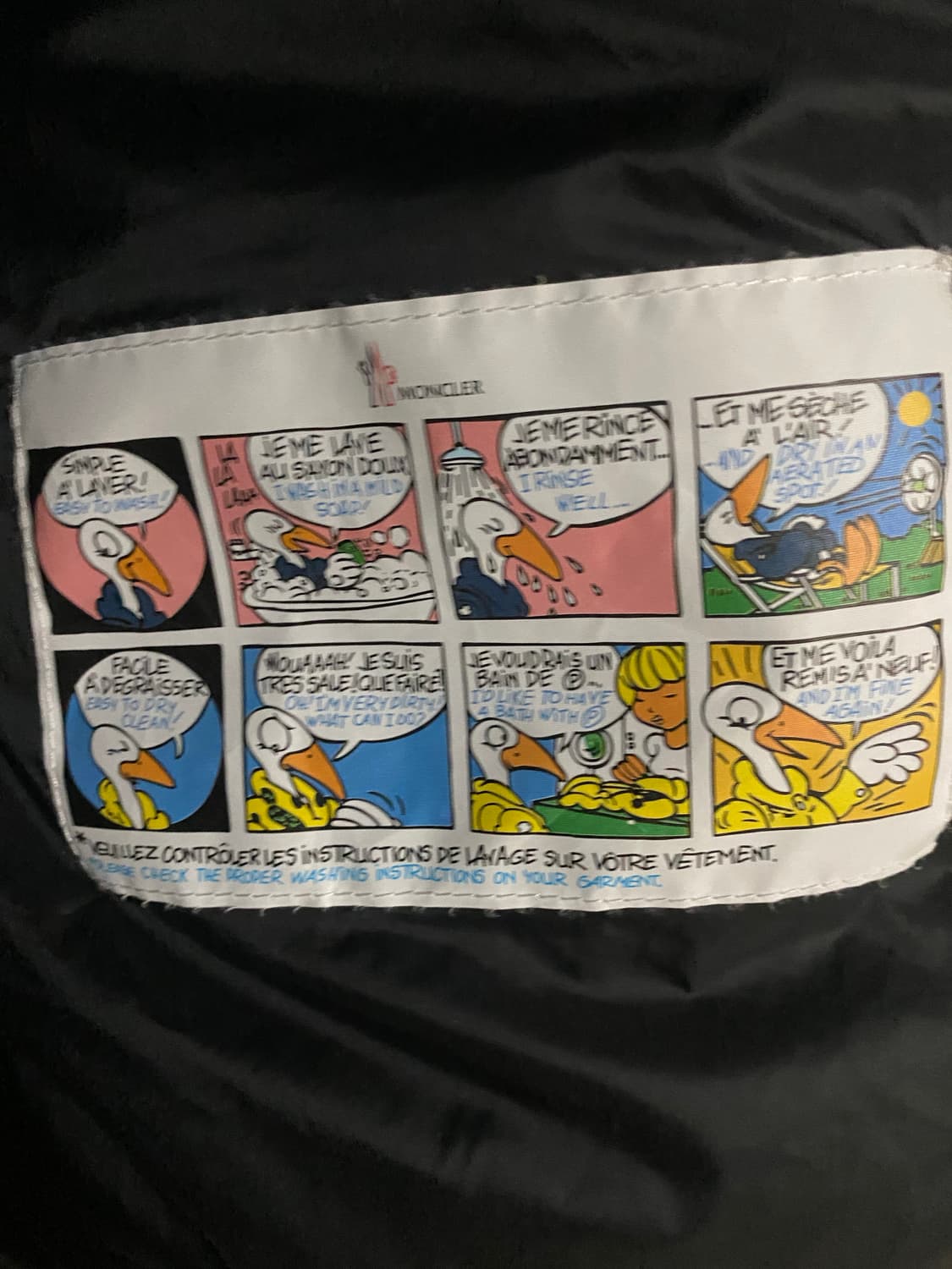 몽클레어 70 후드 블랙 쇼트 다운 재킷 (3) 상품이미지2