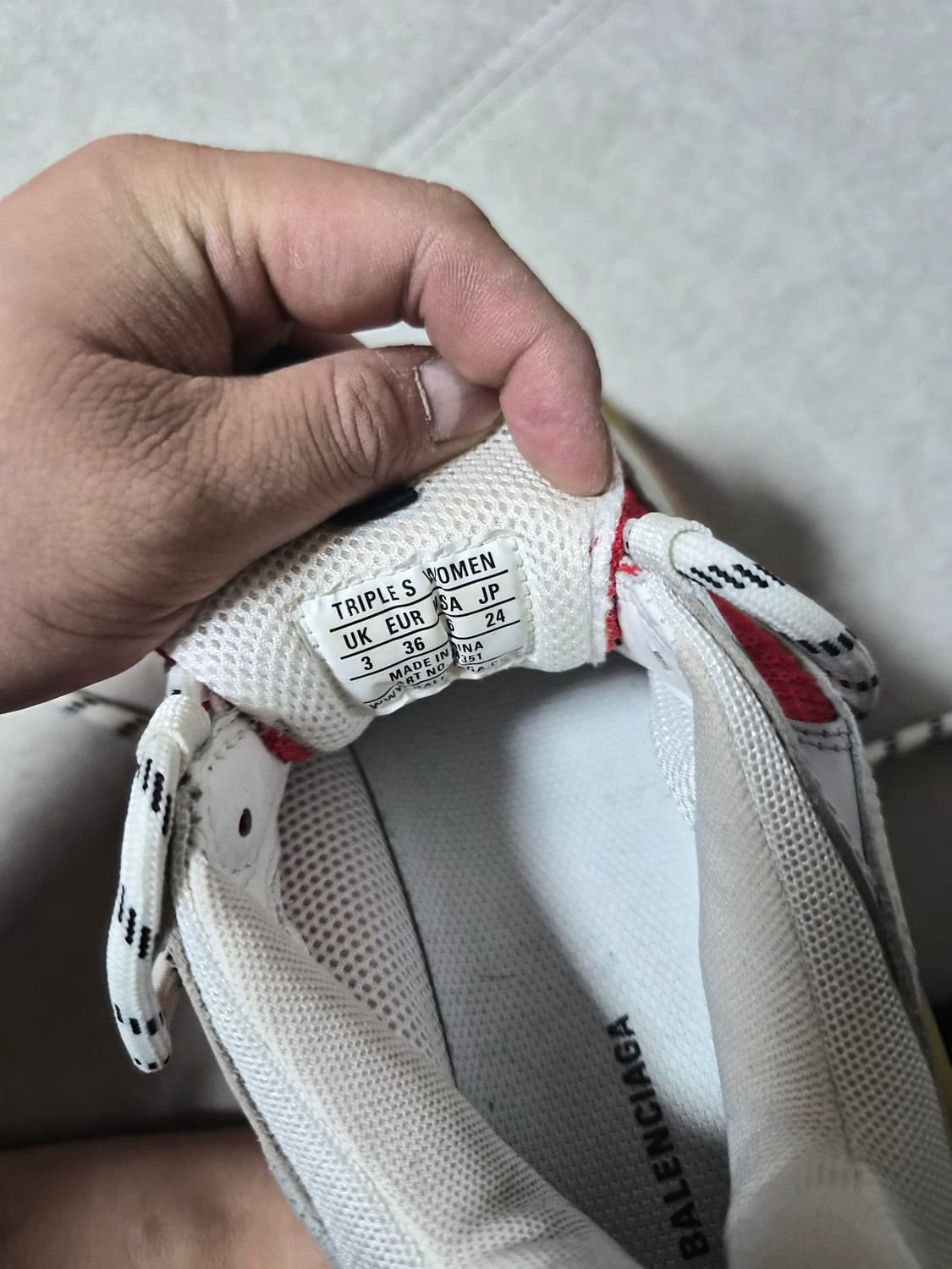 발렌시아가 트리플s 클리어 솔 상품이미지7