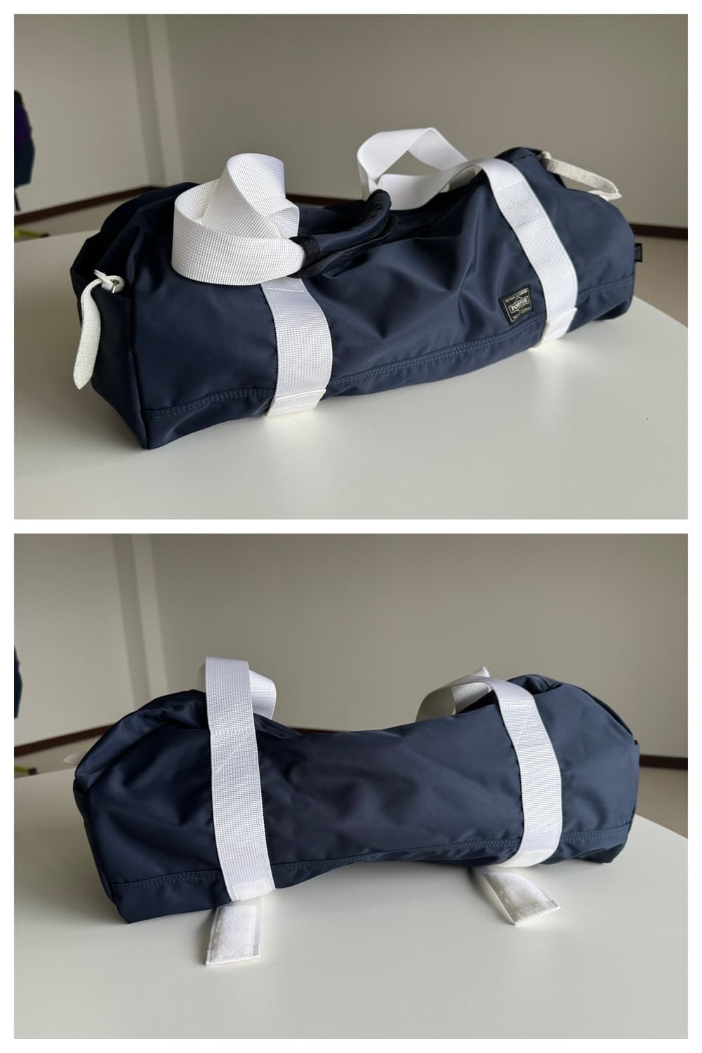Head Porter Shati Boston duffle bag,Navy 상품이미지3