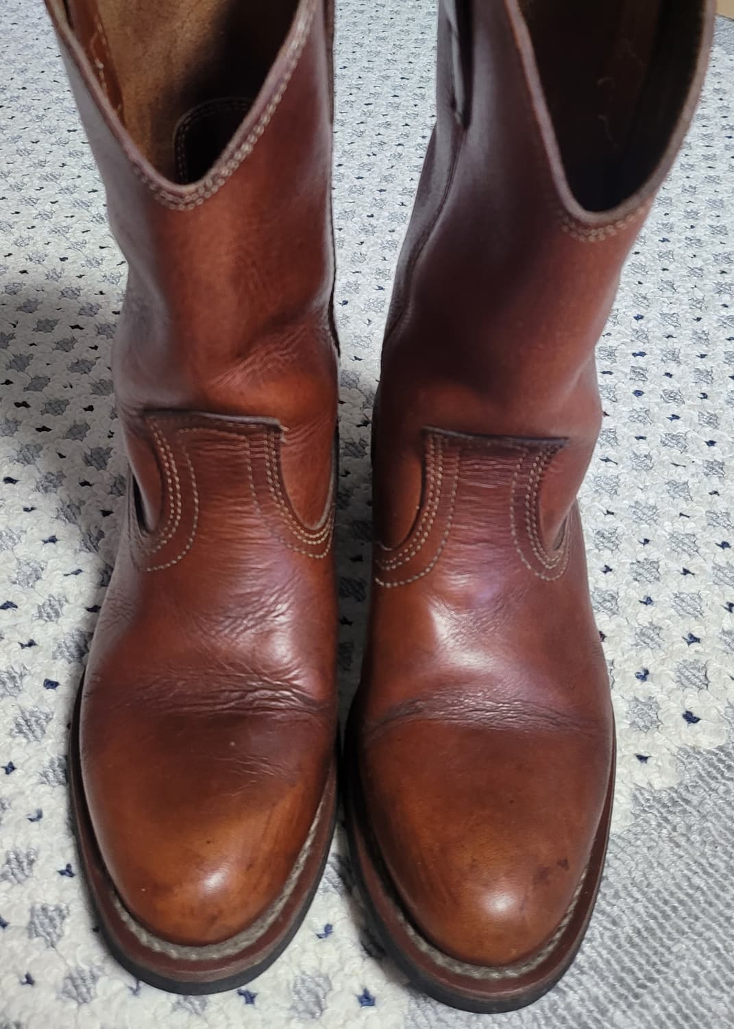 통가죽 여성 웨스턴 부츠 225(5.5) 상품이미지3