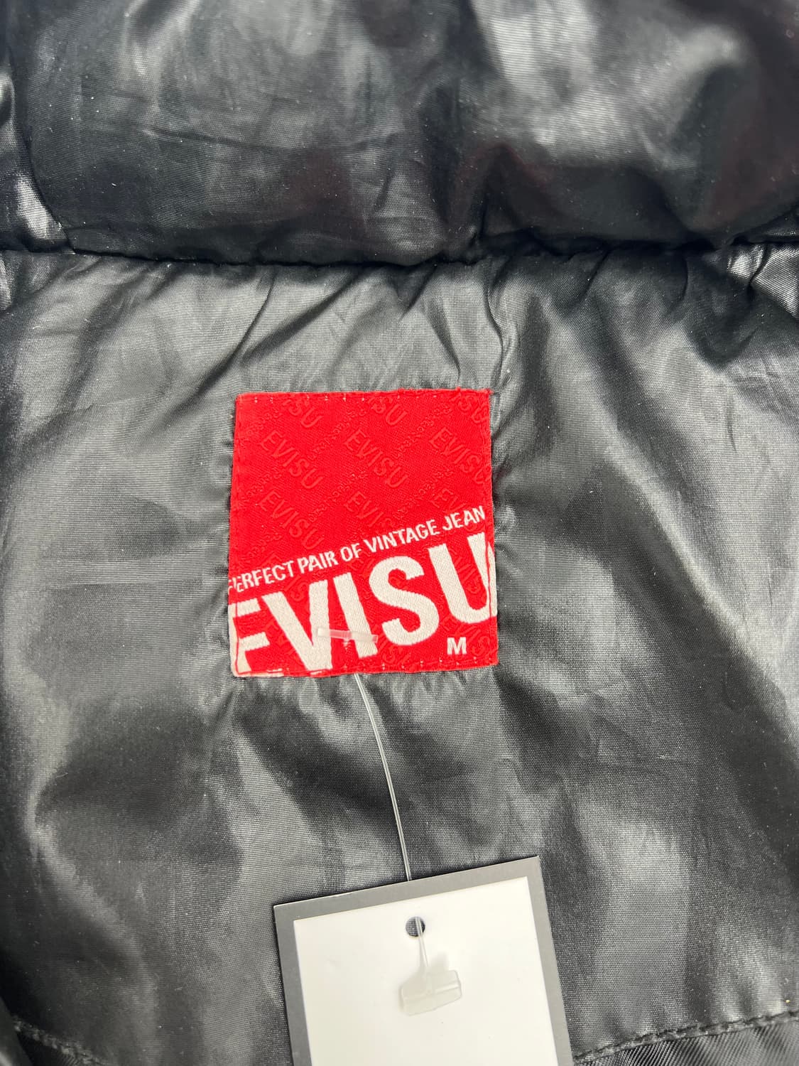 에비수 스몰 로고 자수 패딩 상품이미지3