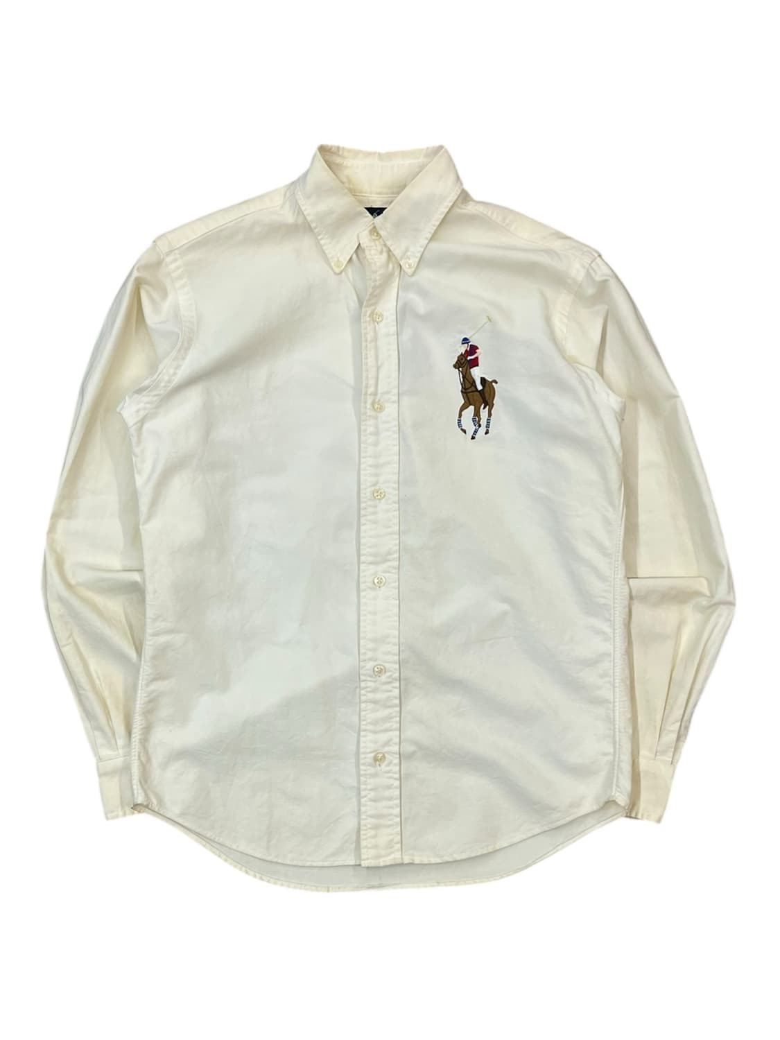 랄프로렌 빅포니 셔츠 크림 S #csz1750 상품이미지3