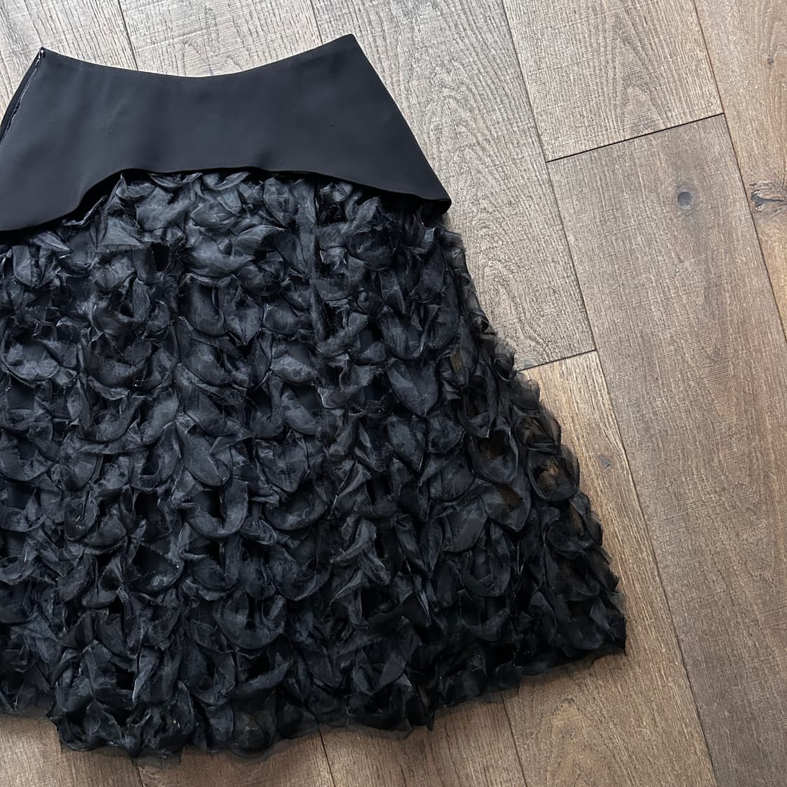 Circle Shape Tulle Docking Skirt 상품이미지5