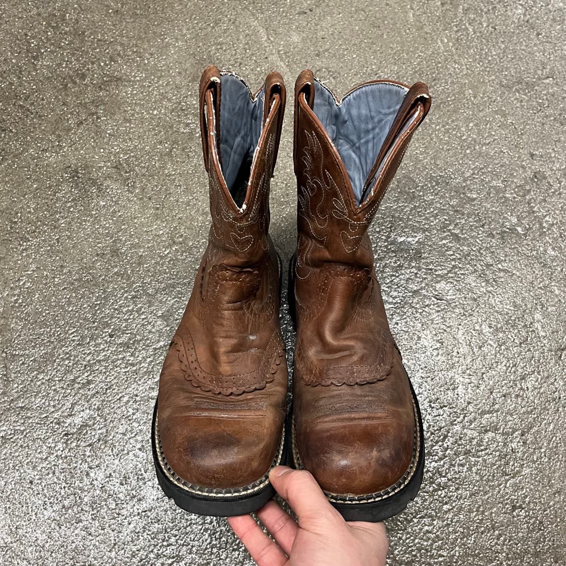 빈티지 새들 웨스턴 부츠 (265) 상품이미지6