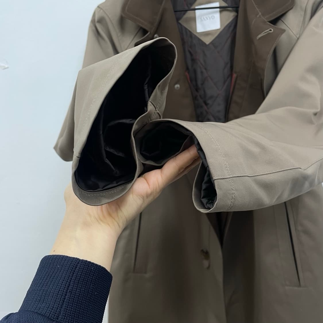 산요 SANYO 다크카키 3시즌 맥코트 M (내피탈부착) 상품이미지7