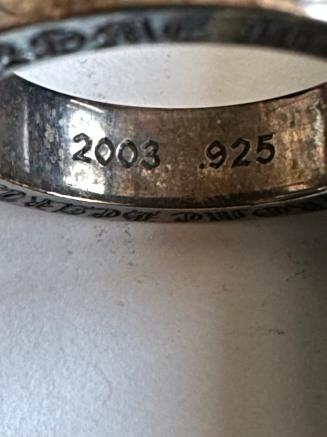 us9.5 크롬하츠 스페이서 포에버링 6mm 상품이미지8