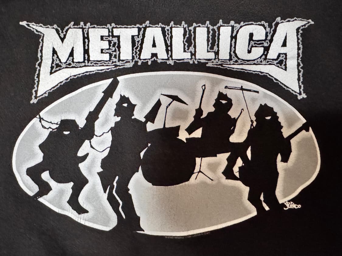 [XXL] 00s 메탈리카 카툰 후드 상품이미지2