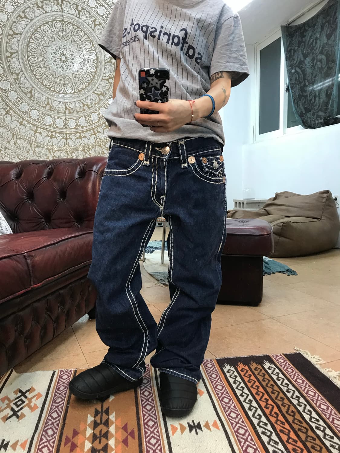 트루릴리젼 빌리슈퍼티 데님팬츠 상품이미지1