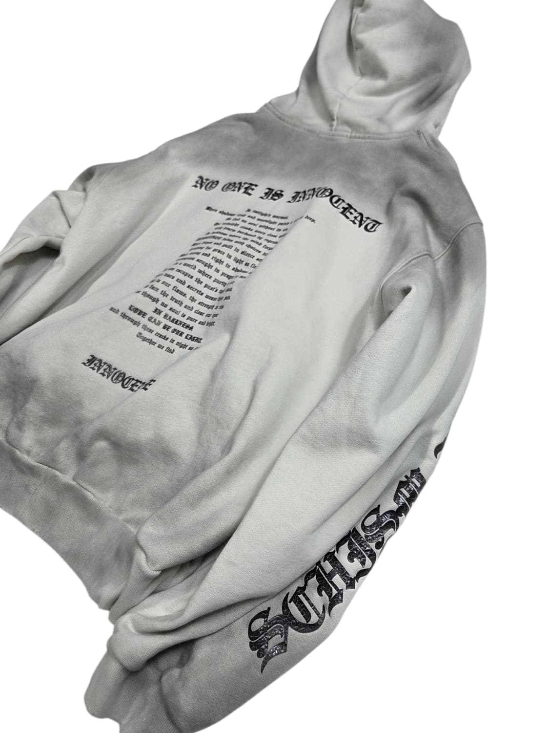 스키즘 인듀싱 워싱 후드티 M 상품이미지3