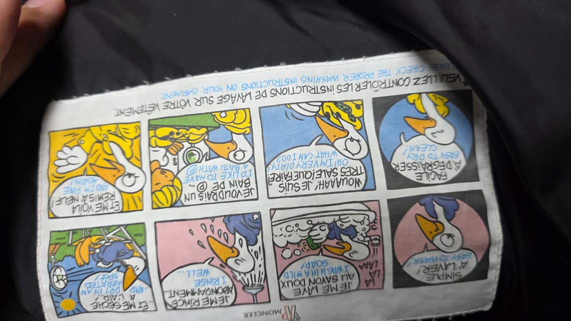 [새상품급,4]몽클레어 클루니 블랙 리얼퍼 상품이미지4