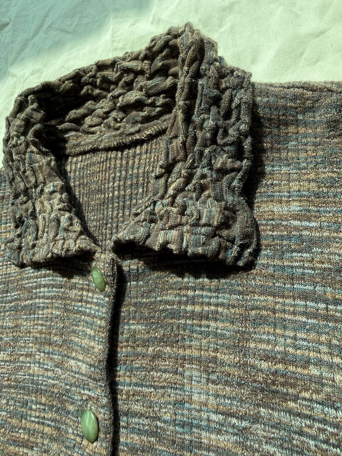 퍼플 브라운 니트 상품이미지2