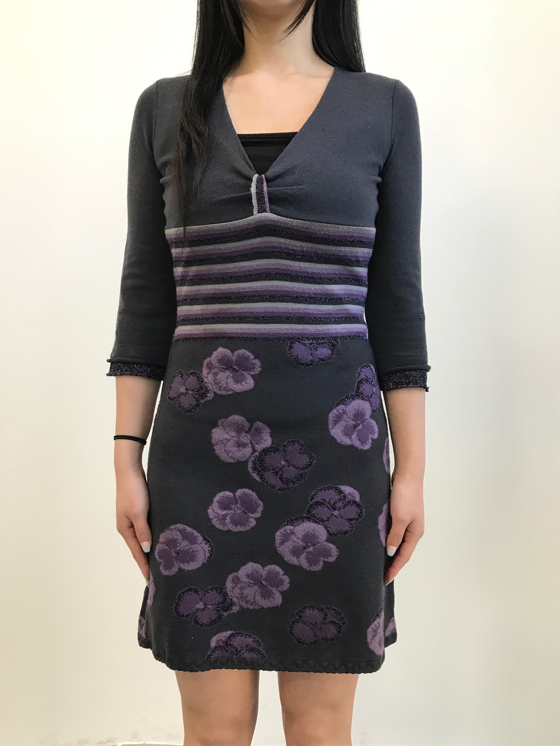 MISS SIXTY Floral Mohair Blend Dress 상품이미지2