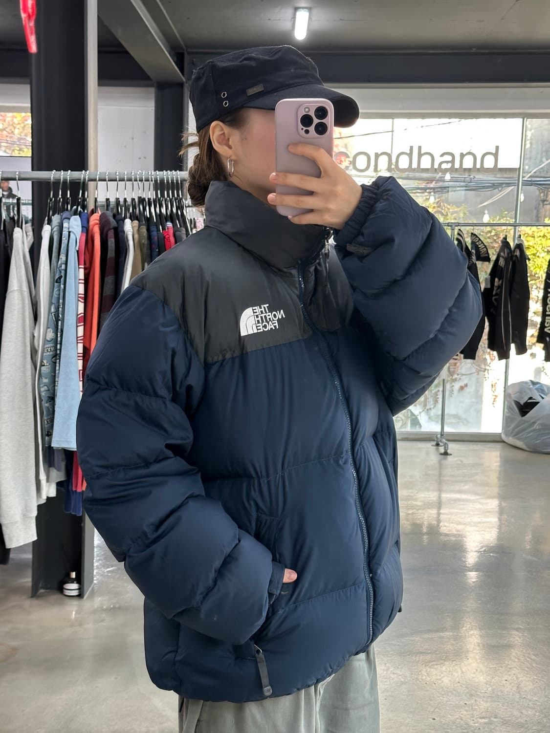 노스페이스 눕시 700 무광 패딩 상품이미지1